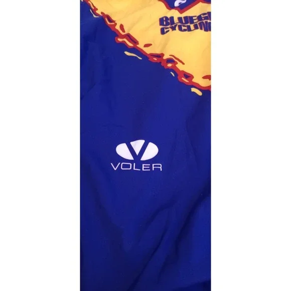 VOLER Cycling Jacket Windbreaker Full Zip Large unisex activewear layer colorful - Picture 7 of 9
